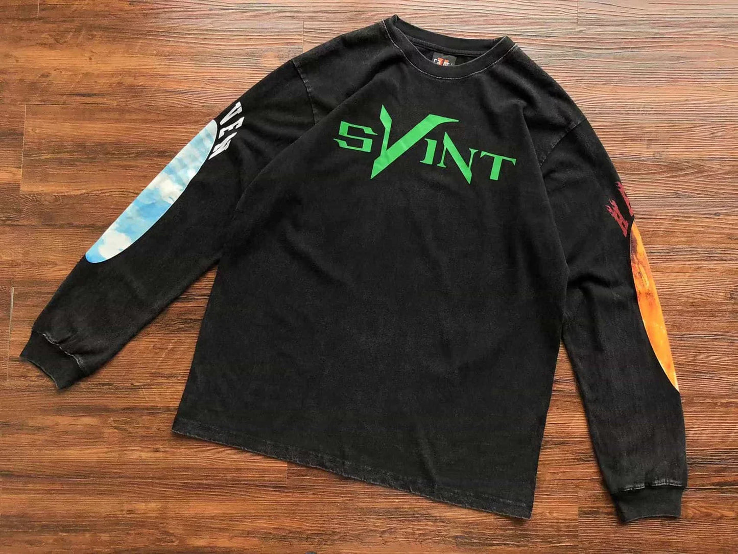 Vlone Aesthetic Black Sweatshirt
