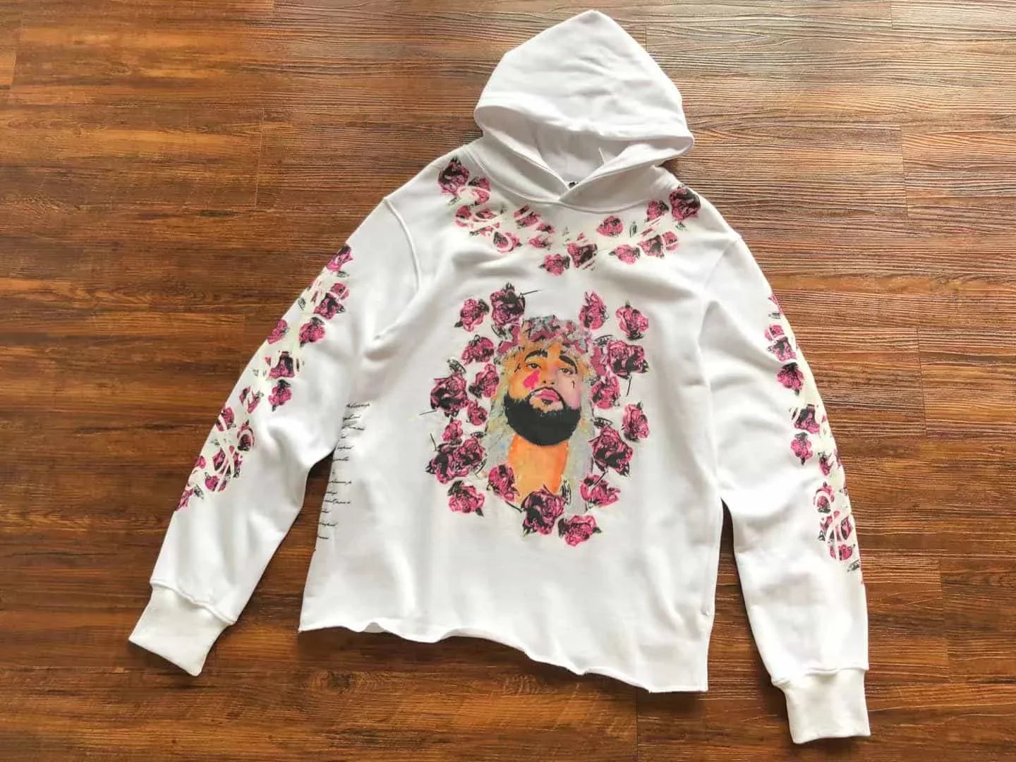 Vlone Nav White Hoodie