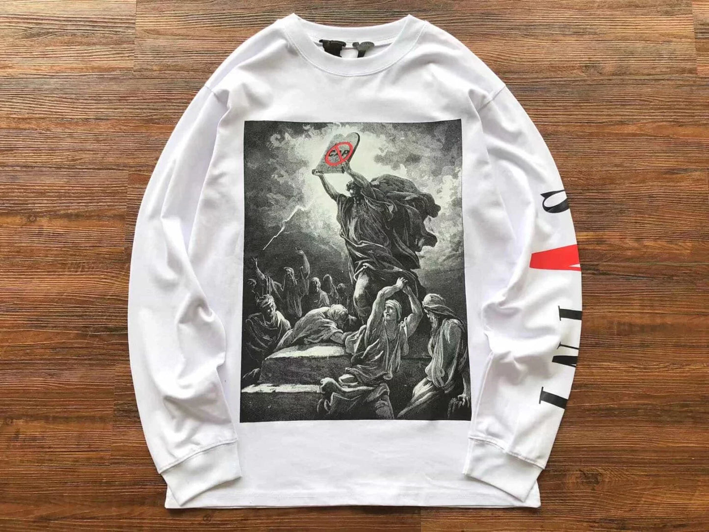 Vlone No Cap White Sweatshirt