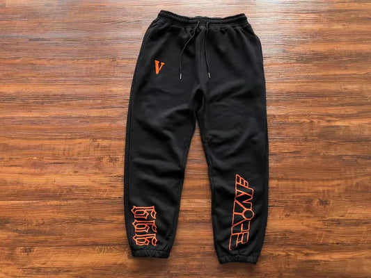 Vlone 666 Black Sweatpant