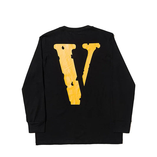Vlone Black Long Sleeve Shirt