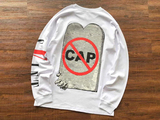 Vlone No Cap White Sweatshirt
