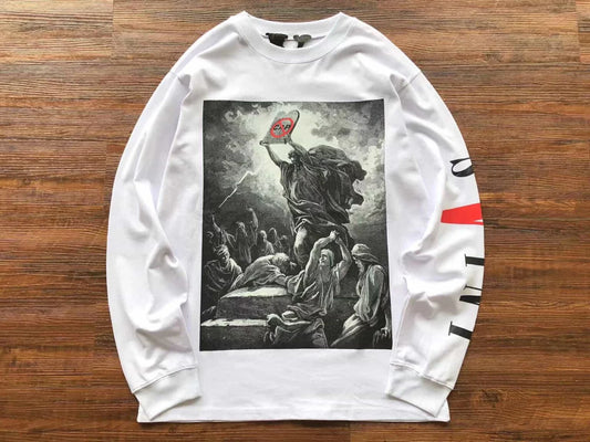 Vlone No Cap White Sweatshirt