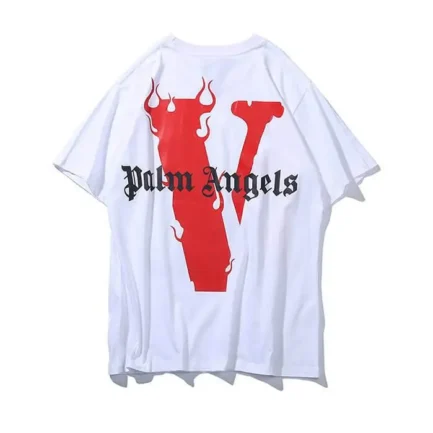 Vlone X Palm Angels T-Shirt – White