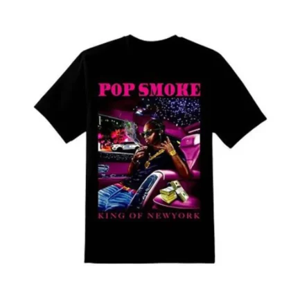 Vlone X Pop Smoke King of NY T-Shirt