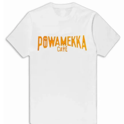 Vlone x Tupac Powamekka Cafe White T-Shirt