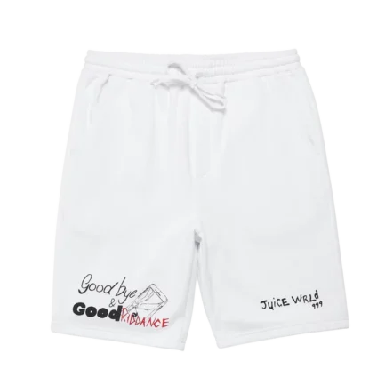 Club Juice Wrld Gbgr Shorts White